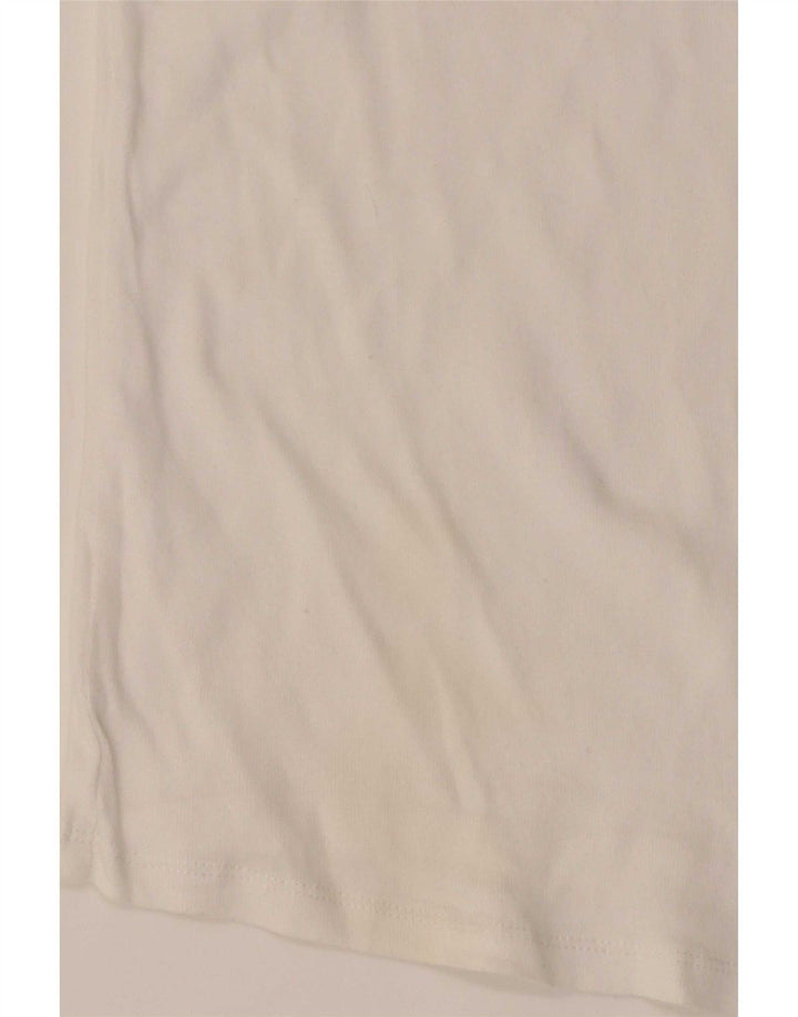 Zara Womens Vest Top UK 12 Medium White