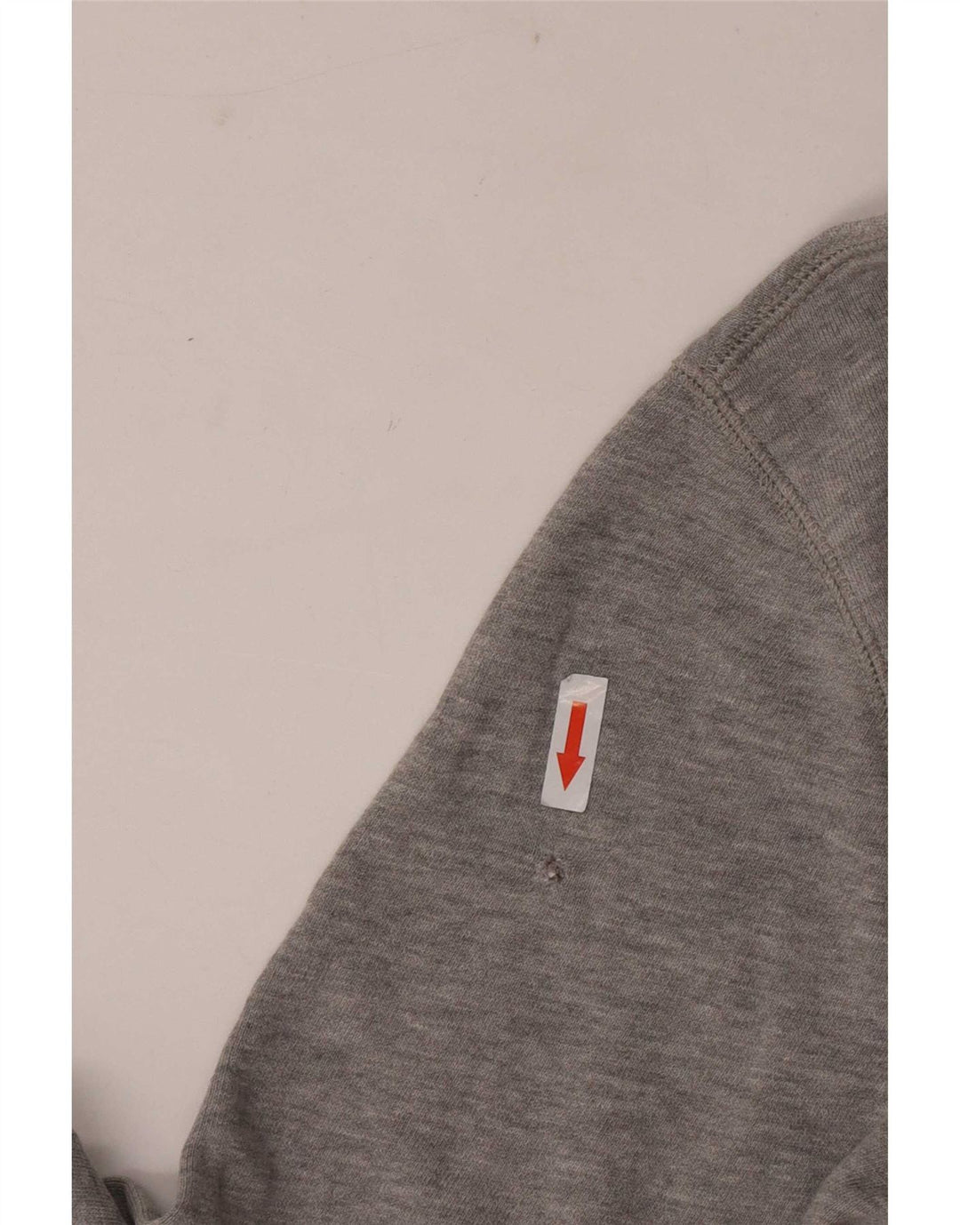 Wrangler Mens Sweatshirt Jumper Medium Grey Flecked Cotton