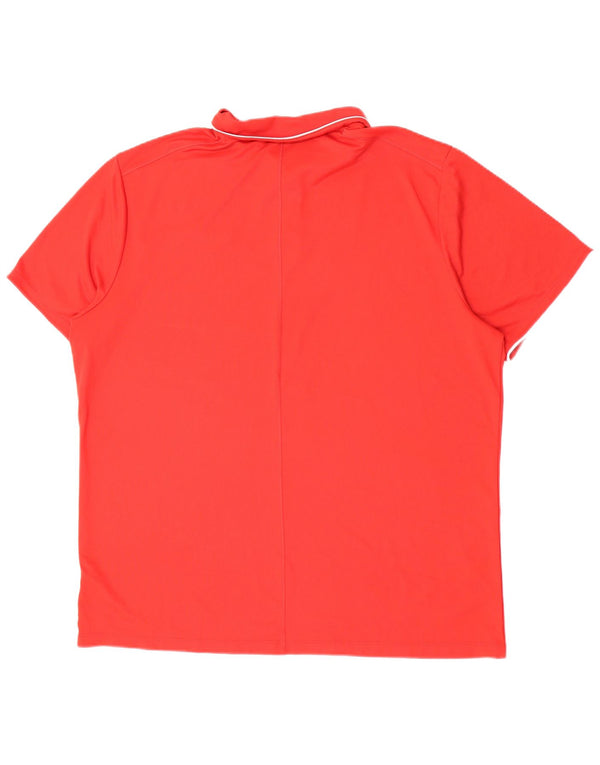 Polo Nike da uomo vestibilità regolare 2XL poliestere rosso