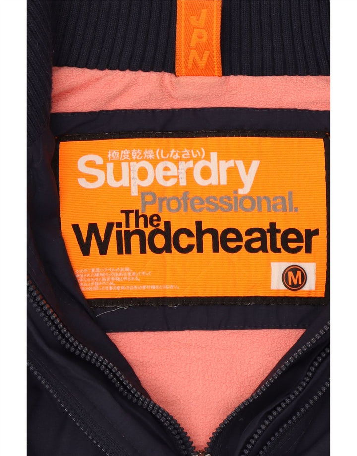 Giacca a vento da donna Superdry The Windcheater UK 14 medio blu navy