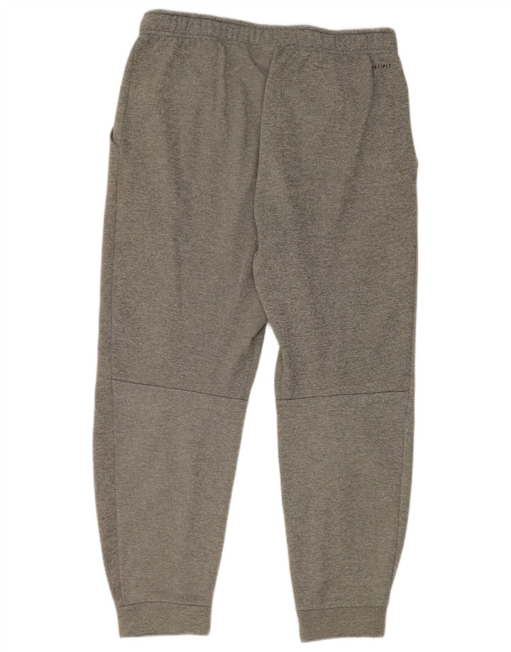 Мужские спортивные брюки Nike Dri Fit, джоггеры, большой серый полиэстер