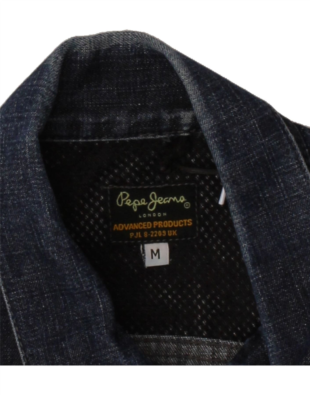 PEPE JEANS Mens Denim Jacket UK 38 Medium Navy Blue Cotton Vintage PEPE Jeans and Second-Hand PEPE Jeans from Messina Hembry 