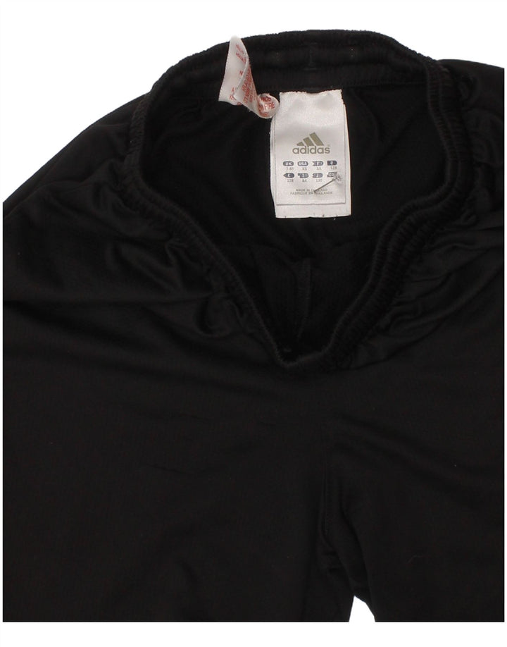 Adidas Boys Sports Shorts 7-8 år Sort Polyester