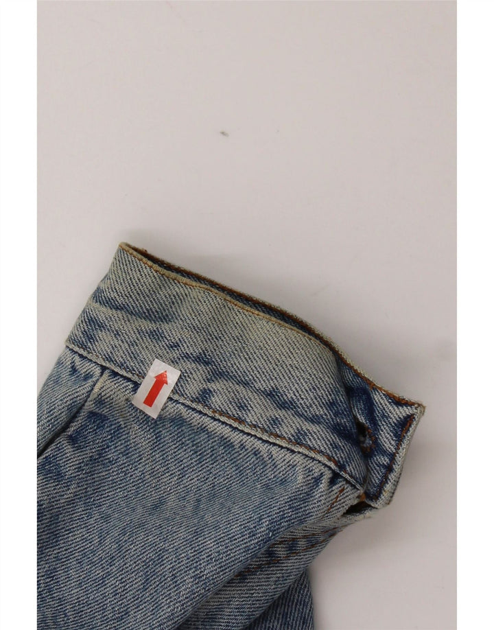 Vintage Mens Denim Jacket UK 38 Medium Blue Cotton