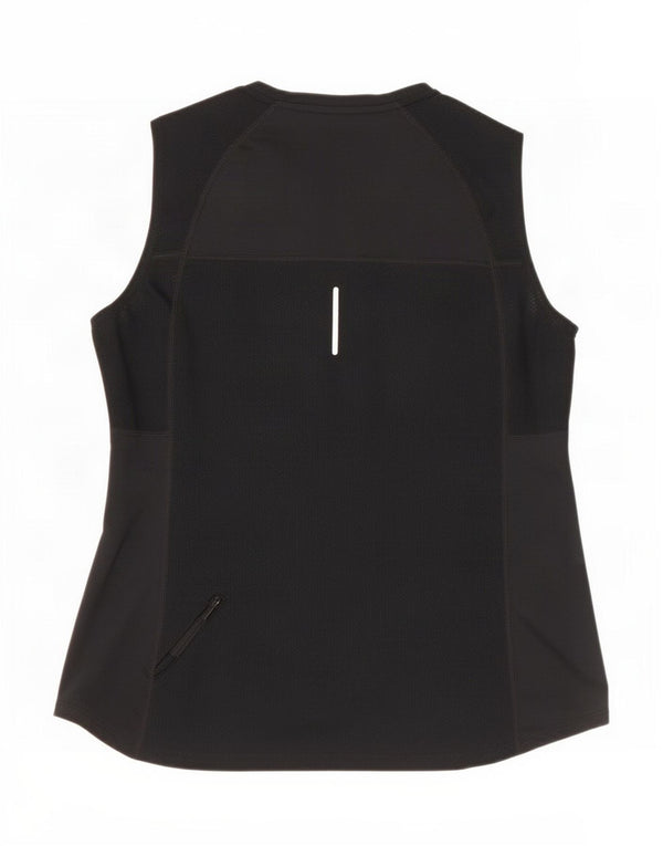 Nike Womens Dri Fit Vest Top UK 16 Large Black