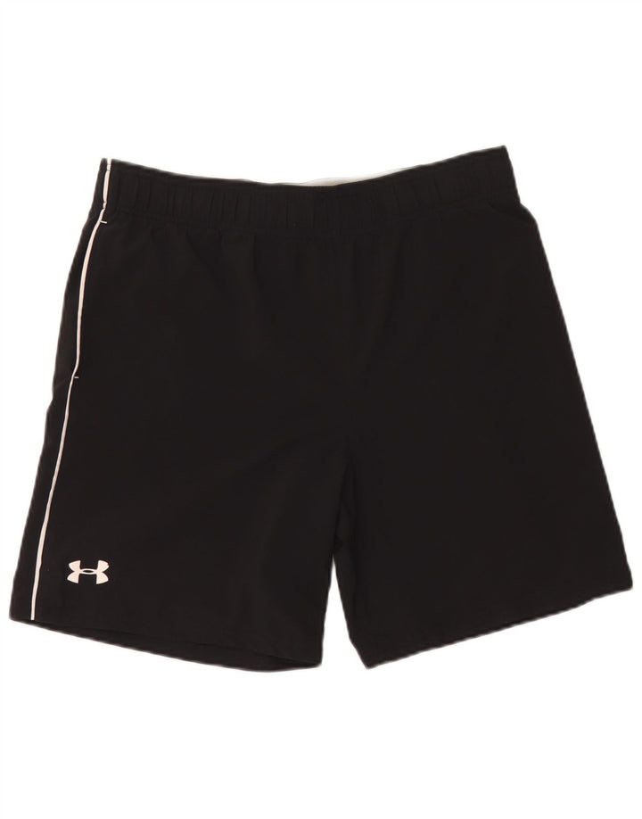 Under Armour Mens Graphic Sport Shorts Medium Black Polyester