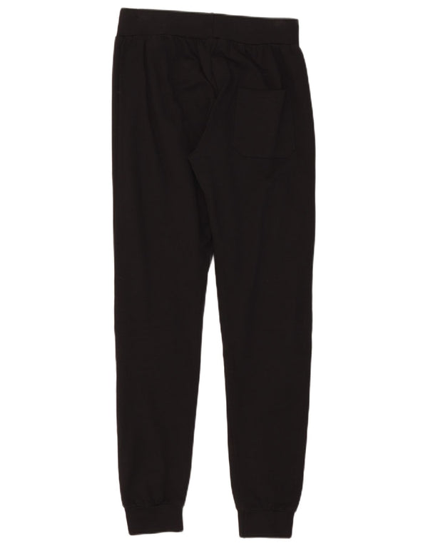 Kappa Pantalon de Survêtement Fille 13-14 Ans Noir Coton