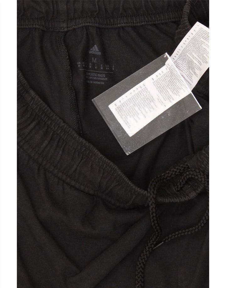 ADIDAS Mens Graphic Sport Shorts Medium  Black Cotton Vintage Adidas and Second-Hand Adidas from Messina Hembry 