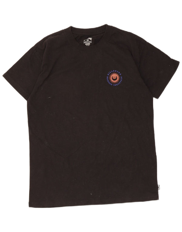 Billabong Mens Graphic T-Shirt Top Medium Black Cotton