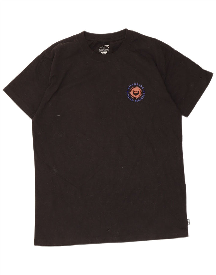 Billabong Mens Graphic T-Shirt Top Medium Black Cotton