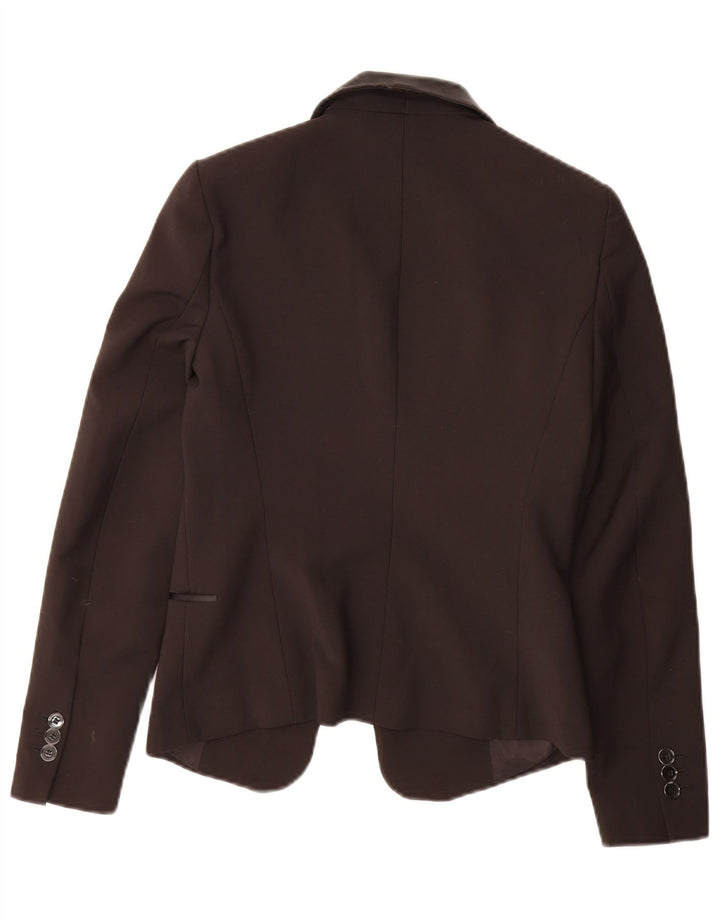 Zara Womens Blazer Jacket UK 6 XS Black