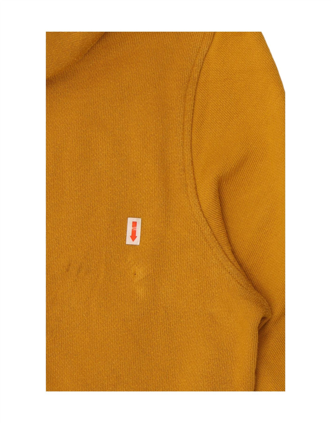 LEVI'S Mens Graphic Hoodie Jumper Medium Yellow Cotton Vintage Levi's and Second-Hand Levi's from Messina Hembry 