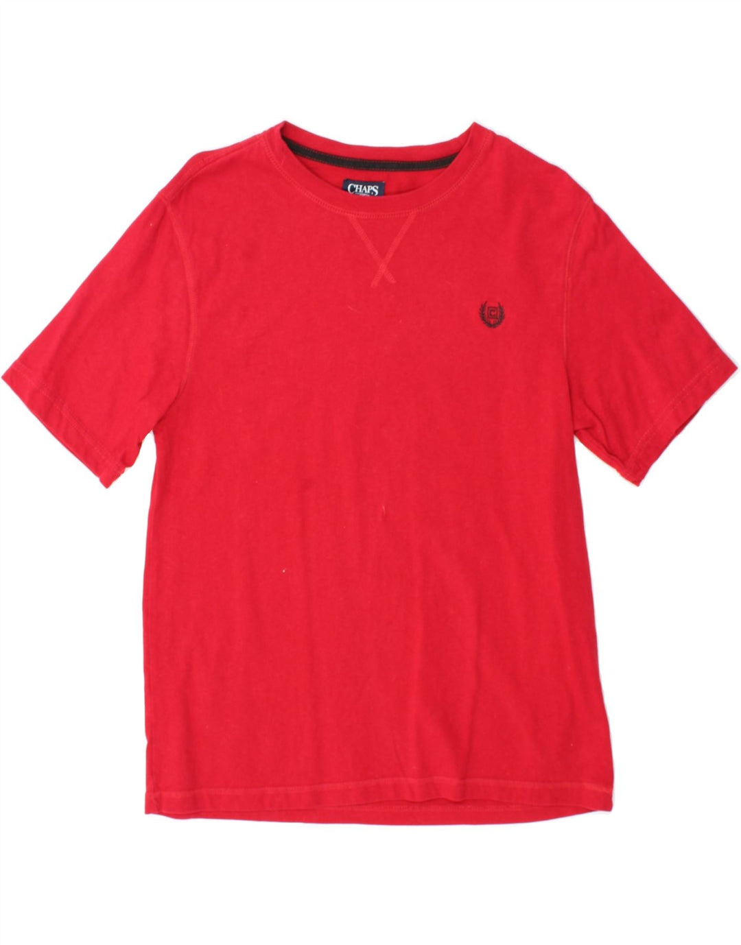 CHAPS Boys T-Shirt Top 14-15 Years Large  Red Cotton Vintage Chaps and Second-Hand Chaps from Messina Hembry 