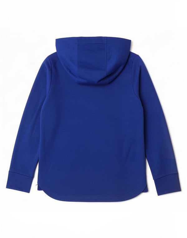 Nike Dri Fit Graphic Kapuzenpullover für Jungen, 10–11 Jahre, mittelblaues Polyester