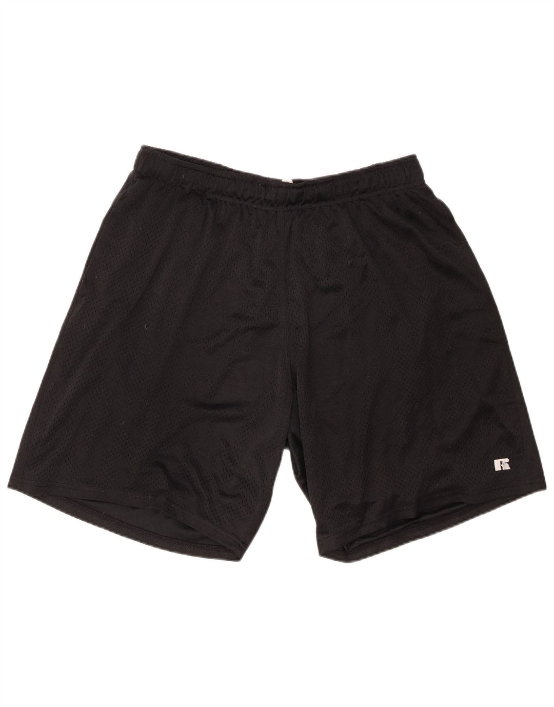 RUSSELL ATHLETIC Mens Sport Shorts XL  Black Polyester