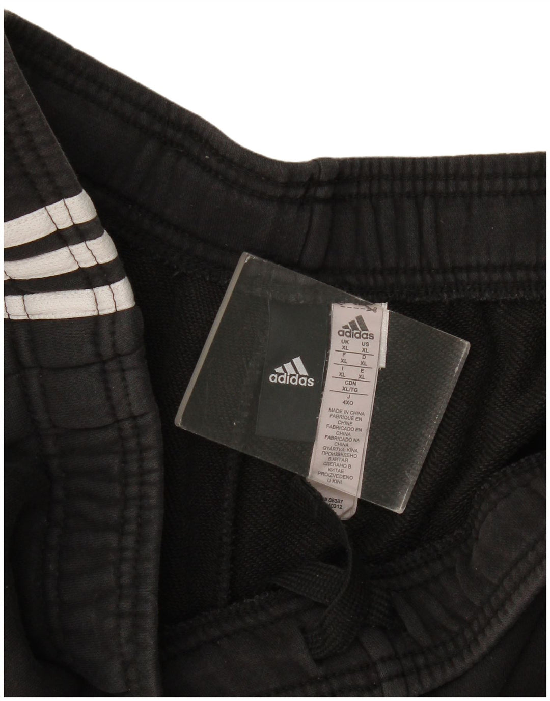 Pantaloni scurți sport pentru bărbați Adidas XL poliester negru