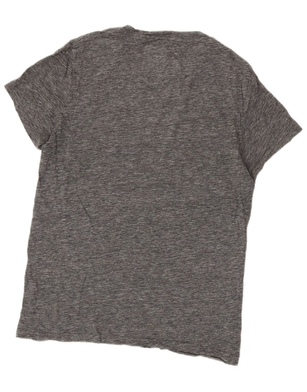 T-shirt da uomo Jack Wills Top in cotone screziato grigio medio