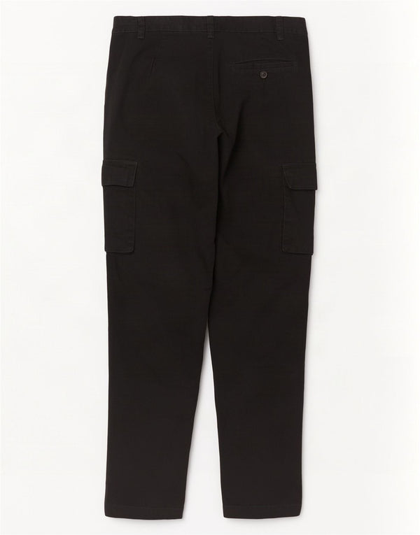 Pantaloni cargo drepti pentru bărbați French Connection Mici W32 L30 bleumarin