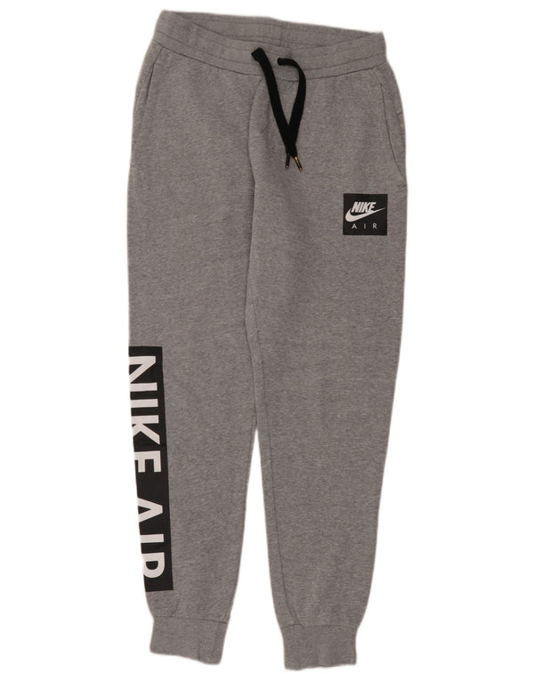 Pantaloni da tuta con grafica Nike da uomo Joggers Small Grey Colourblock