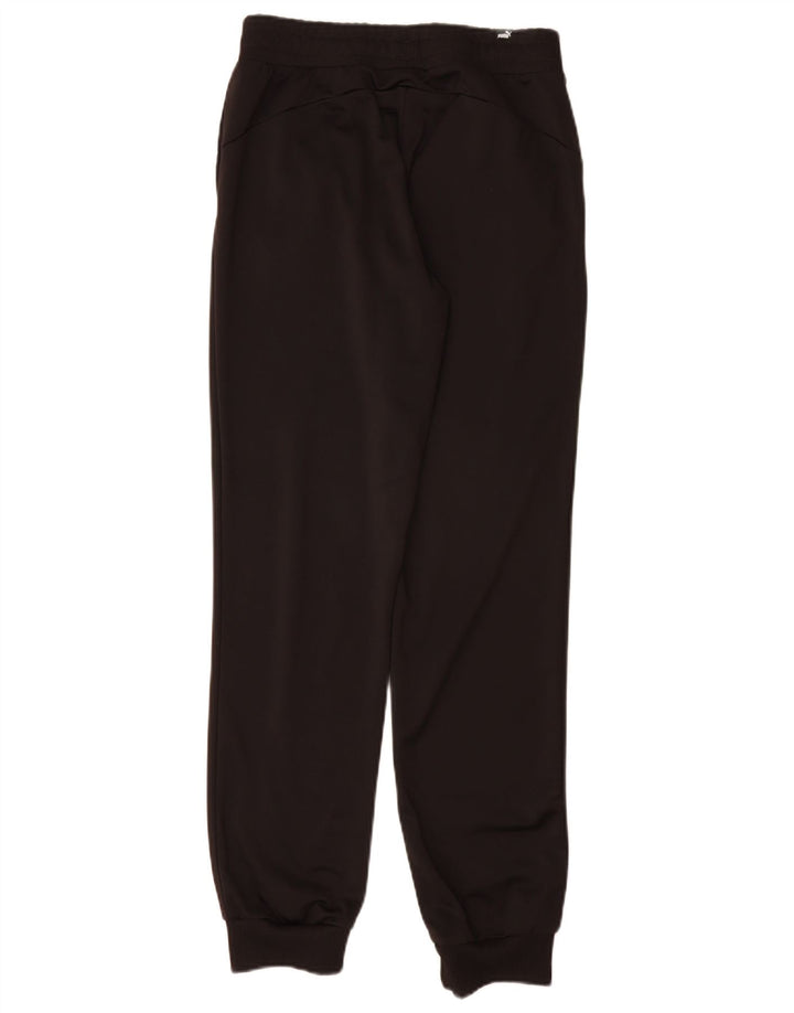 Puma Mens Tracksuit Trousers Joggers Small  Black Polyester