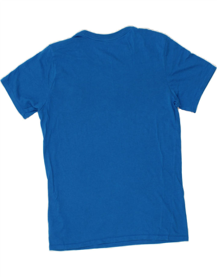 NIKE Mens Athletic Cut T-Shirt Top Small Blue Cotton Vintage Nike and Second-Hand Nike from Messina Hembry 