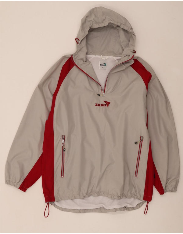 Jako Veste de Pluie à Capuche pour Homme UK 40 Large Gris Colorblock