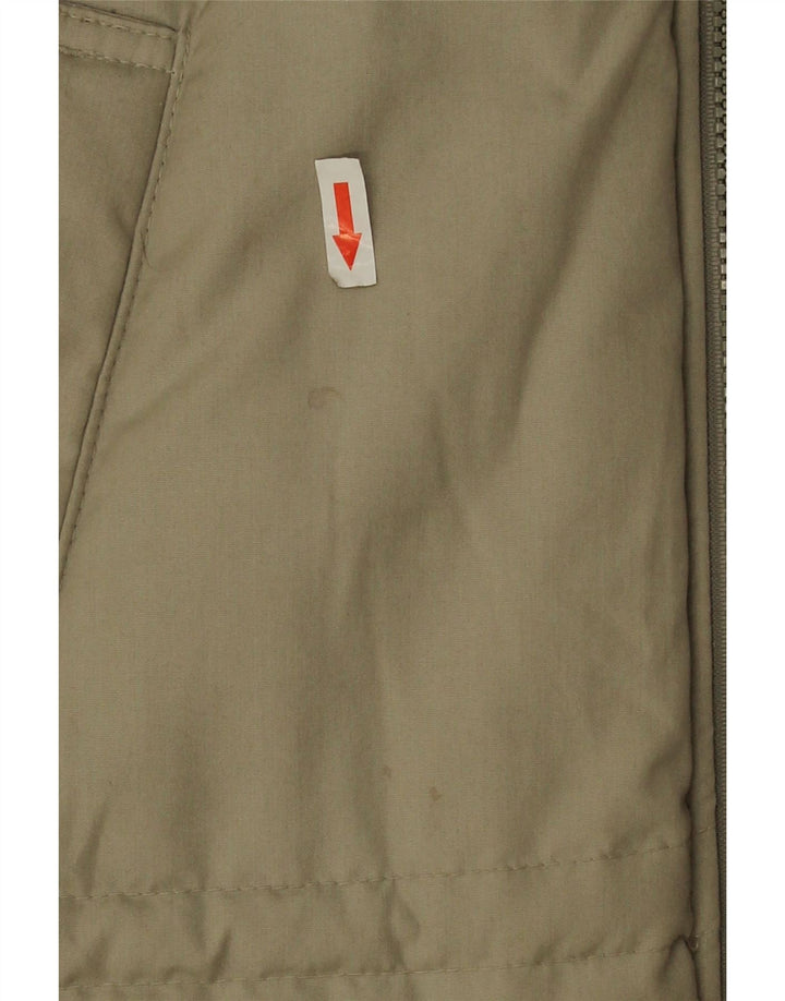 Canda Mens Hooded Loose Fit Parka Jacket IT 46 Small Green