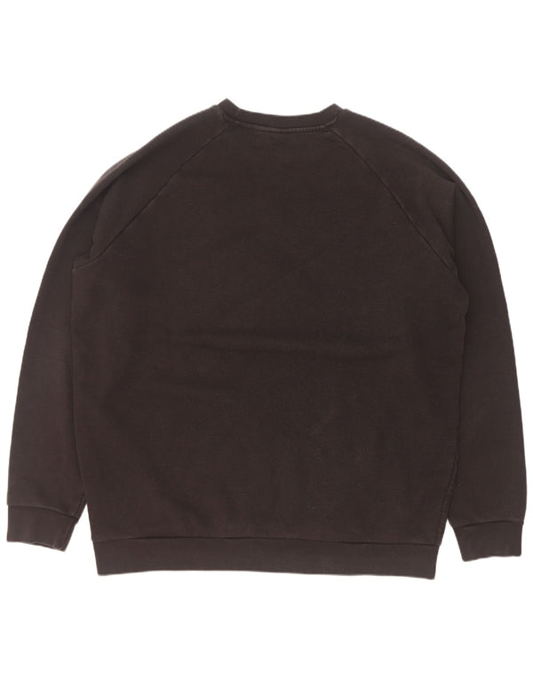 Adidas Mens Sweatshirt Jumper XL Black Cotton