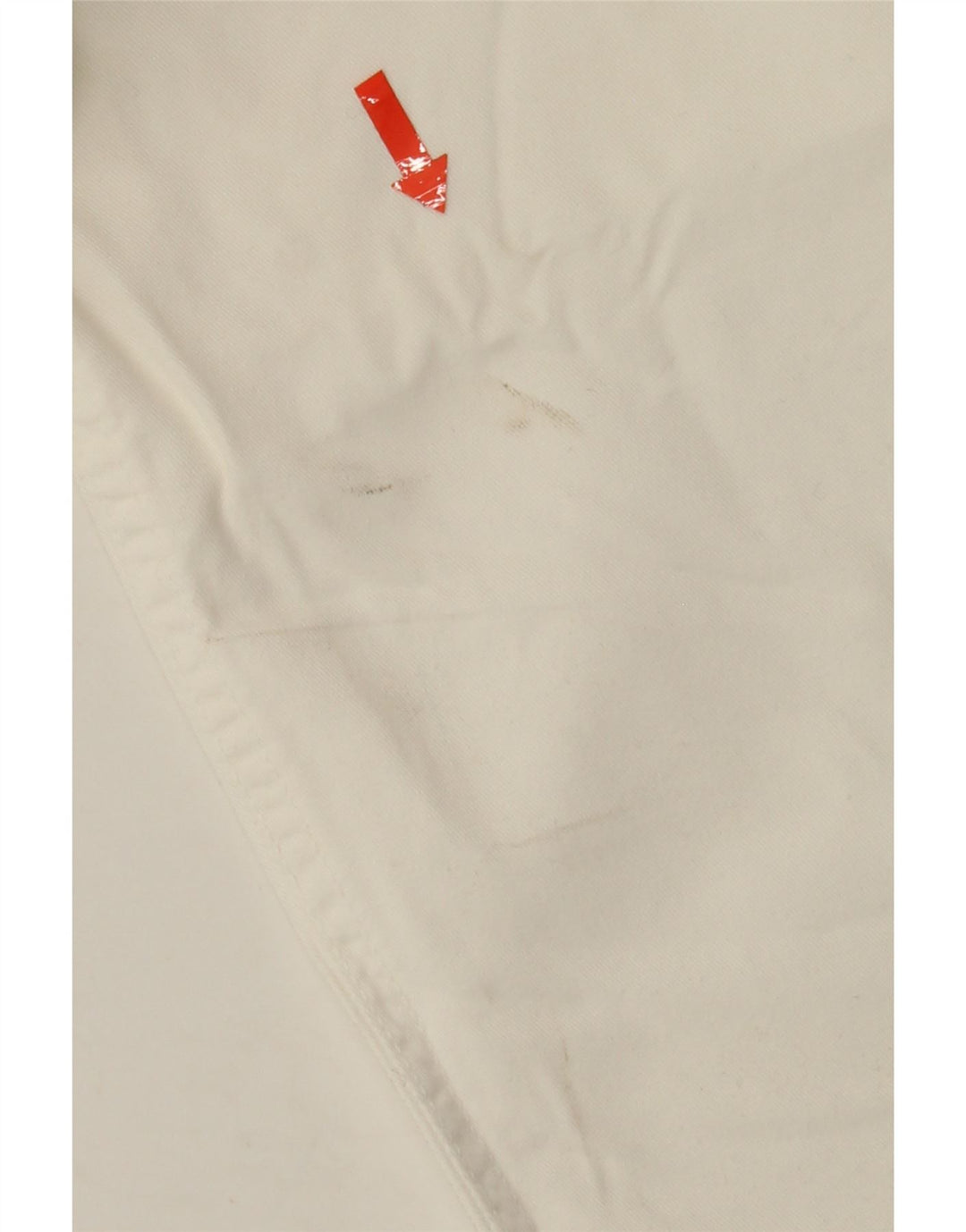 ROCCOBAROCCO Womens Tapered Jeans W30 L30 Off White Cotton Vintage Roccobarocco and Second-Hand Roccobarocco from Messina Hembry 