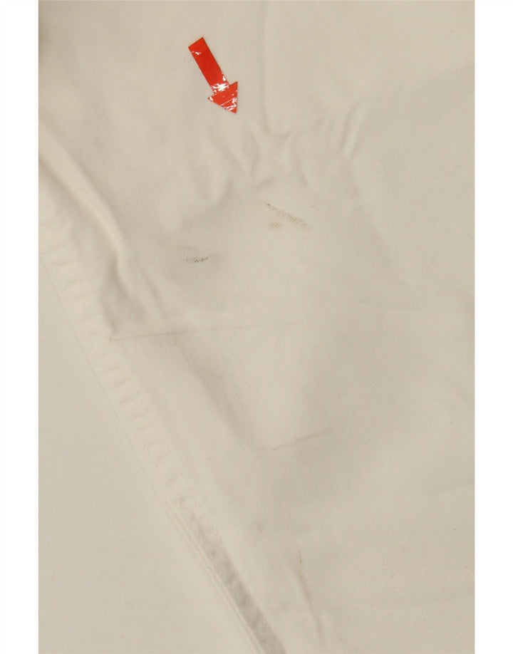 ROCCOBAROCCO Womens Tapered Jeans W30 L30 Off White Cotton Vintage Roccobarocco and Second-Hand Roccobarocco from Messina Hembry 