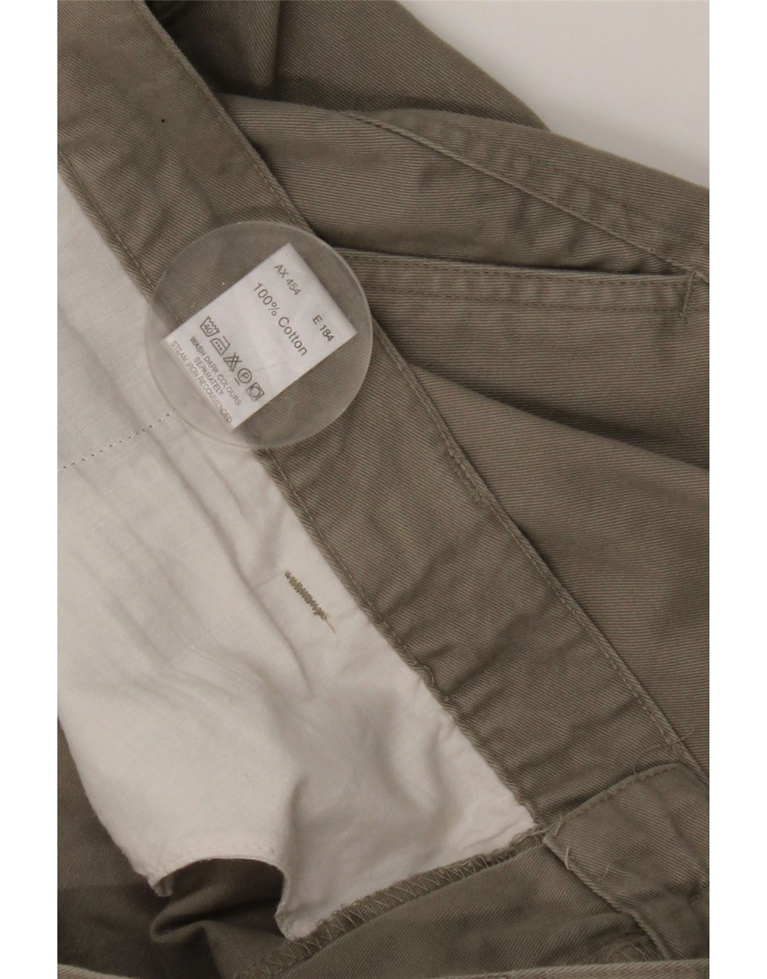 Essentials Herre Pegged Chino Bukser W46 L30 Grå Bomuld