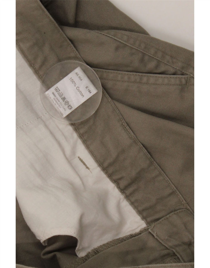 Essentials Herre Pegged Chino Bukser W46 L30 Grå Bomuld