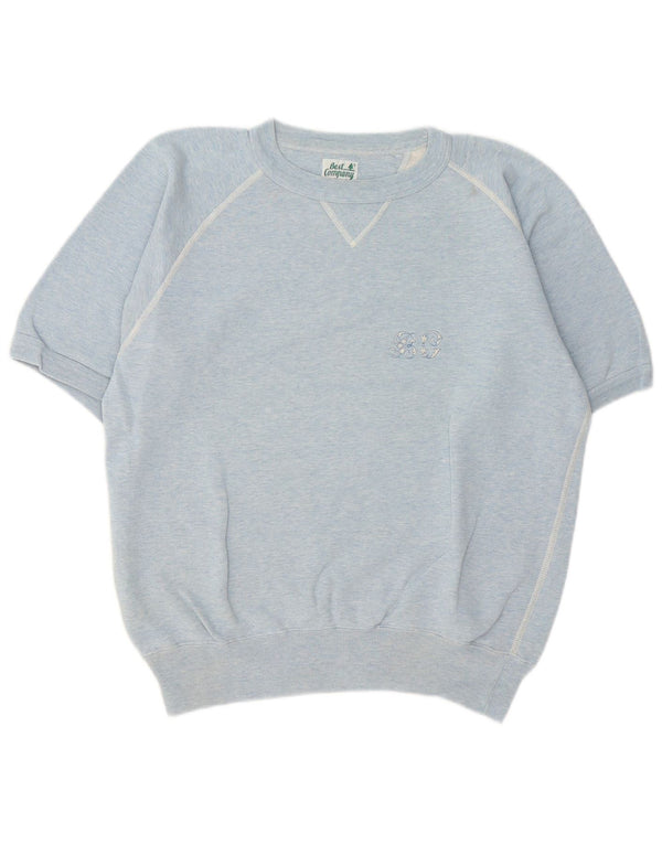 Best Company Damen-Kurzarm-Sweatshirt-Pullover, Gr. 10, klein, Blau