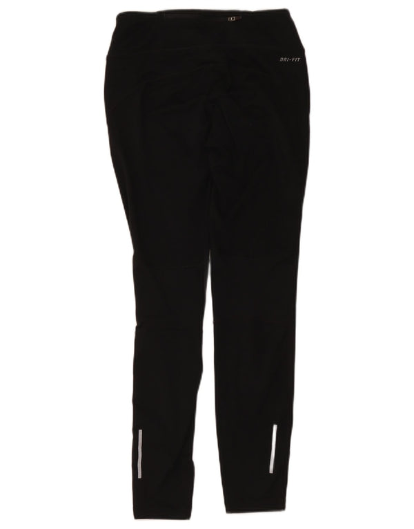 Nike Damen Dri Fit Leggings UK 6 XS Schwarz Polyester