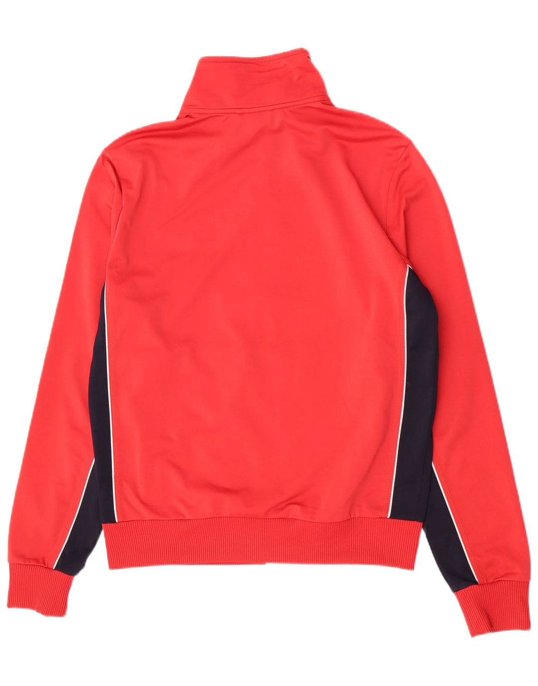 Puma Mens Tracksuit Top Jacket Medium Red Colourblock Polyester