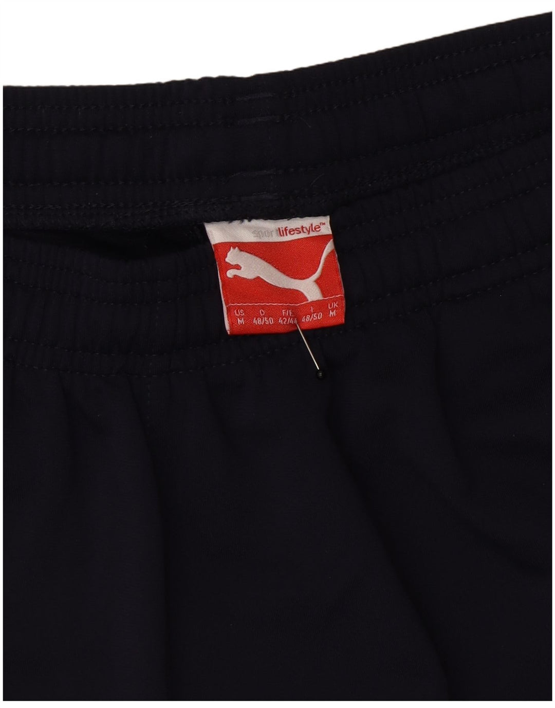Puma Mens Tracksuit Trousers Medium  Navy Blue