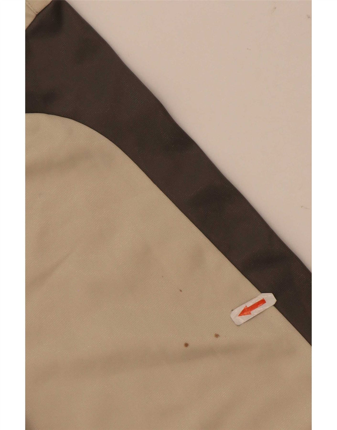 Lotto Hombre Chándal Top Chaqueta 2XL Beige Colorblock Poliéster