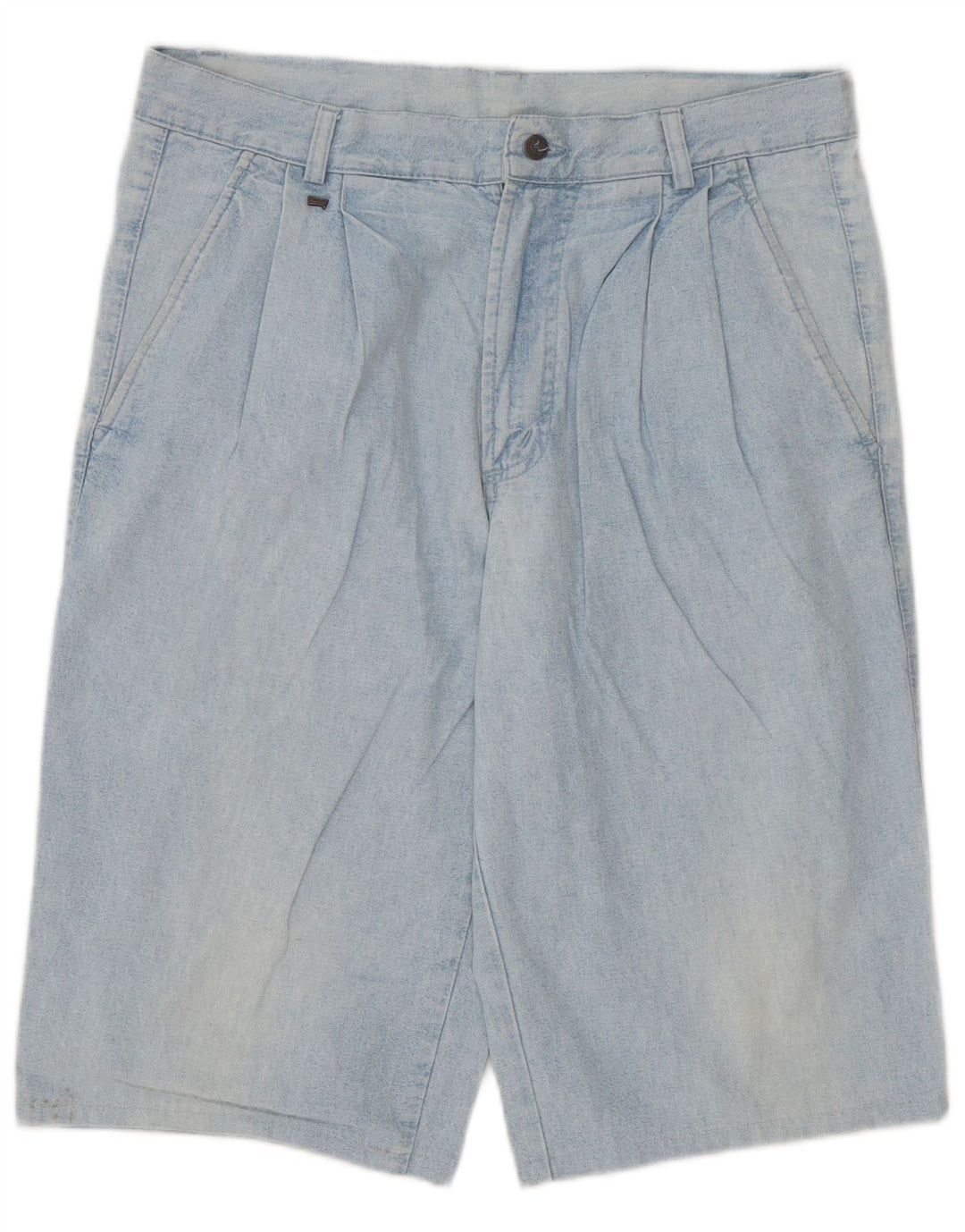 Carrera Mens Pegged Denim Shorts W32 Medium Blue