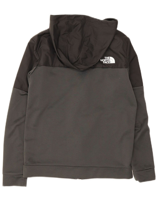 The North Face Jungen-Kapuzenpullover mit Reißverschluss, 14–15 Jahre, XL, Grau, Farbblock