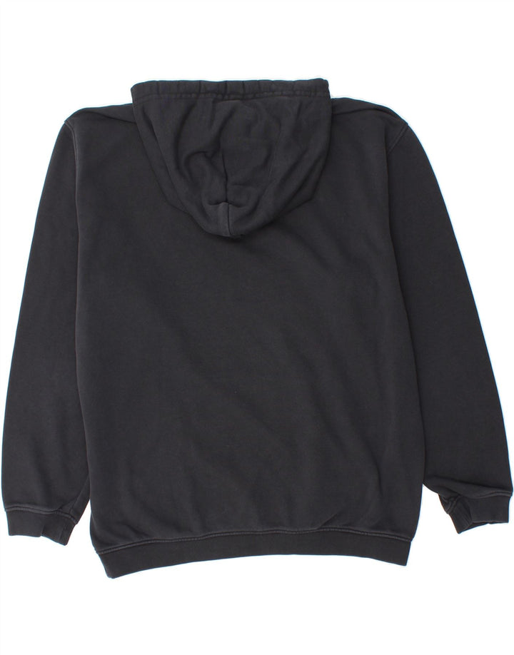CHAMPION Mens Hoodie Jumper Medium Black Cotton Vintage Champion and Second-Hand Champion from Messina Hembry 