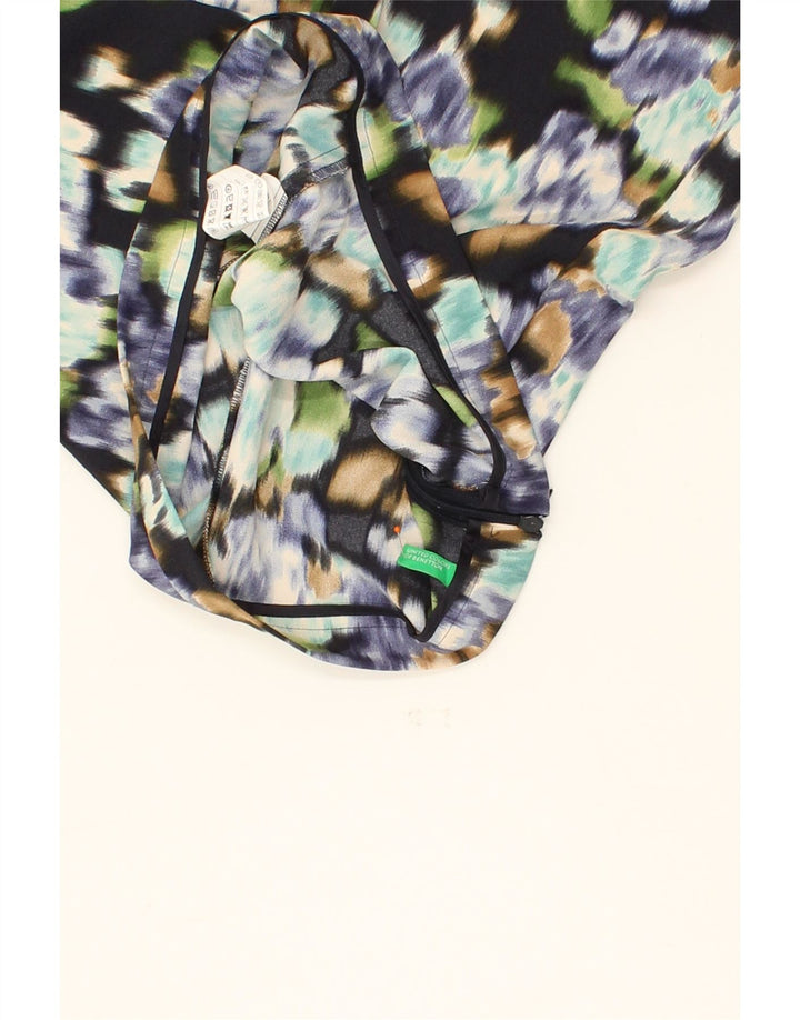 BENETTON Womens Mini Skirt UK 12 Medium W32 Multicoloured Tie Dye Vintage Benetton and Second-Hand Benetton from Messina Hembry 