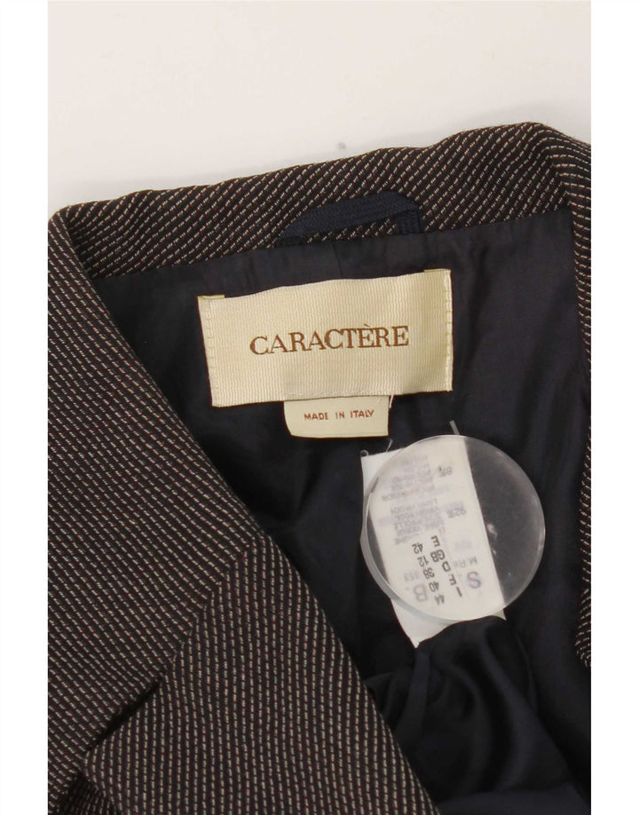 Caractere Dame Dobbeltradet Blazer Jacket UK 12 Medium Grey
