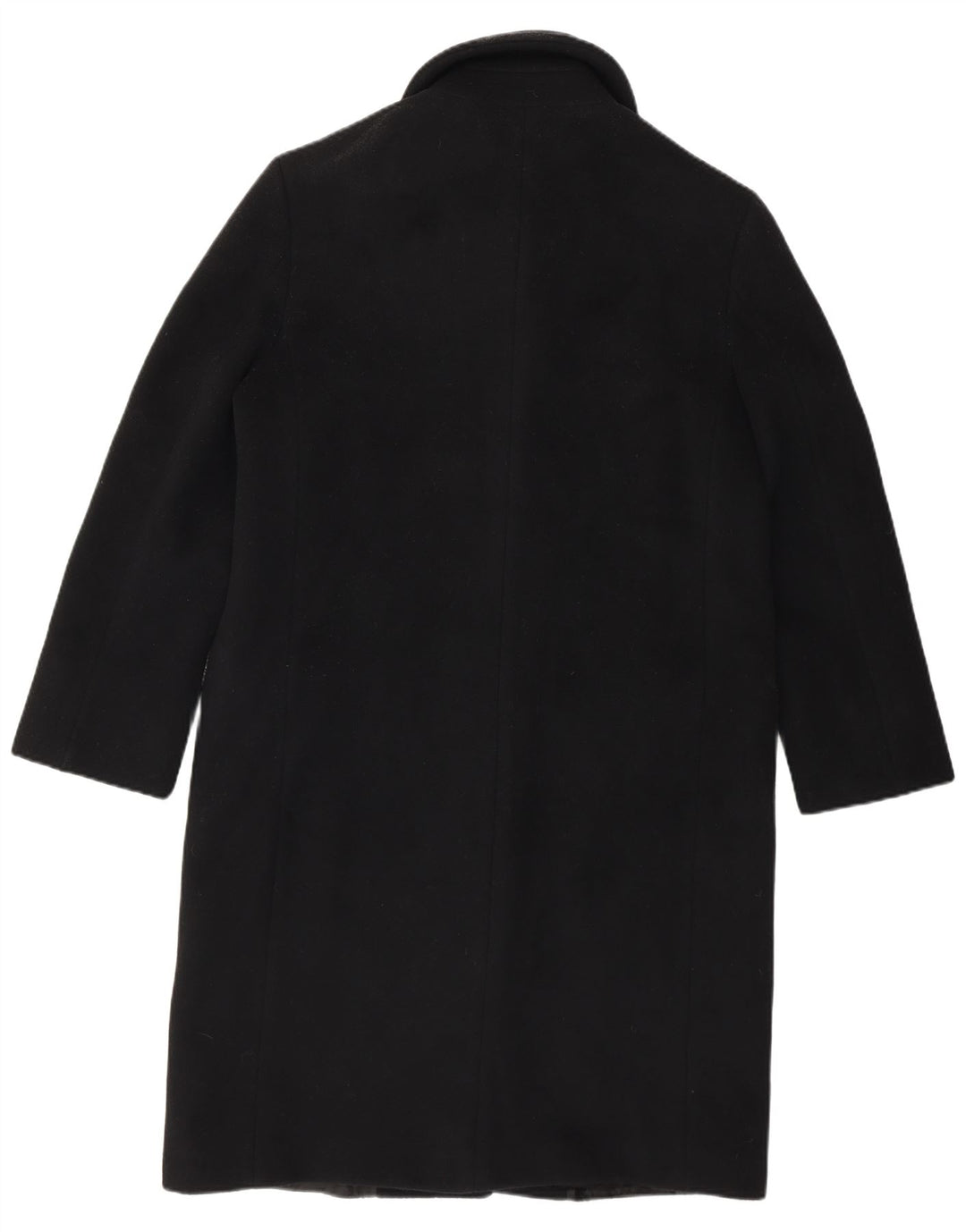 Marella Womens Overcoat UK 12 Medium  Black Virgin Wool