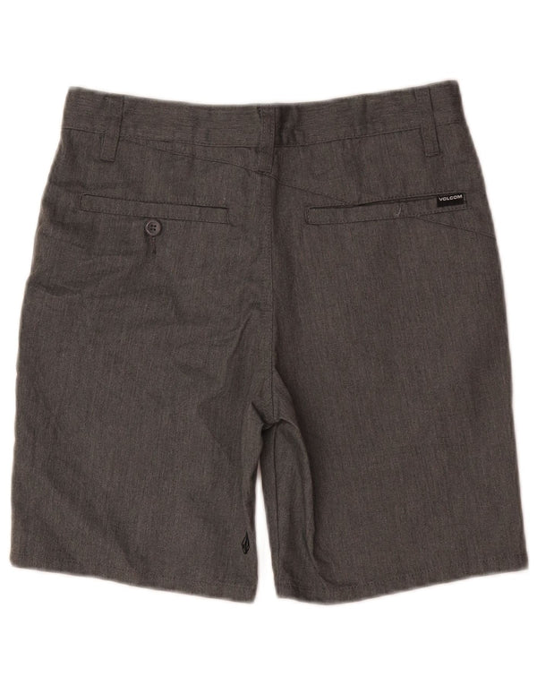 Volcom Herren Chinoshorts W28 Small Grau Polyester