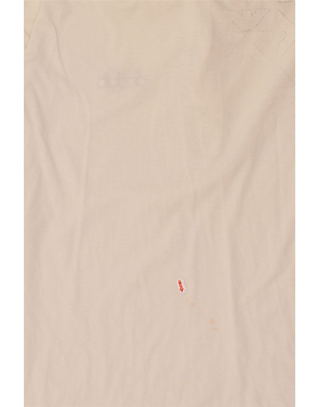 DIADORA Mens Abstract Pattern Graphic Polo Shirt Large White Cotton Vintage Diadora and Second-Hand Diadora from Messina Hembry 