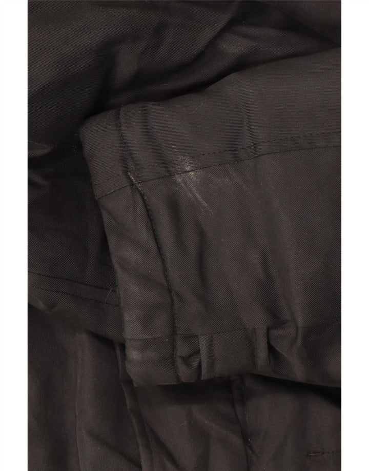 JACK & JONES Mens Hooded Parka Jacket UK 40 Large Black