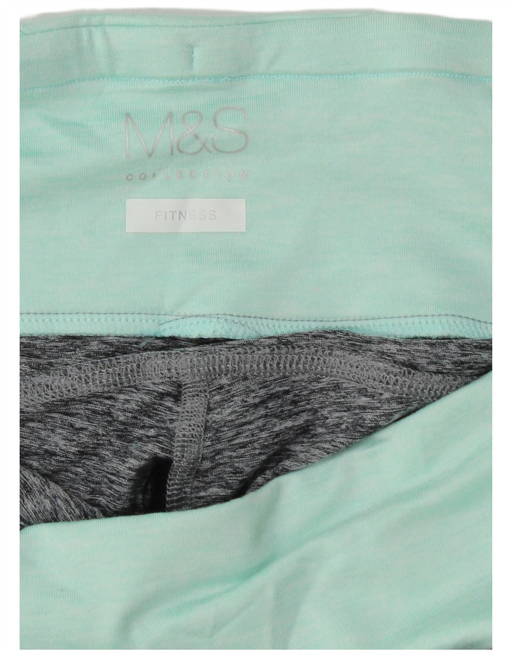 Leggings Capri da donna Marks & Spencer UK 14 Colorblock grigio medio