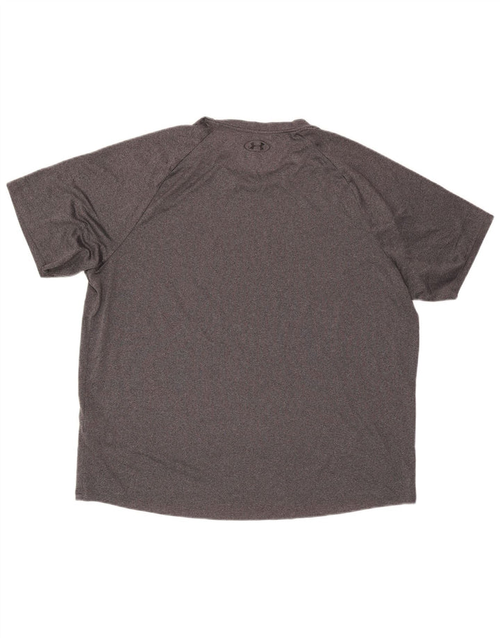T-shirt da uomo Under Armour Top 2XL poliestere grigio