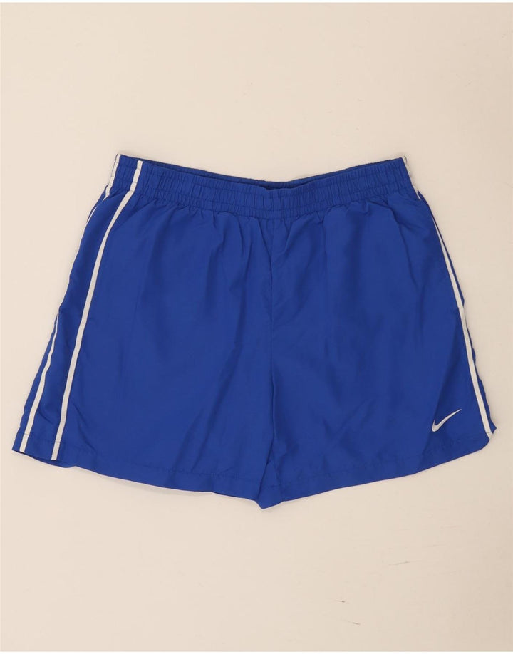 Nike Mens Swimming Shorts XL Blue Nylon