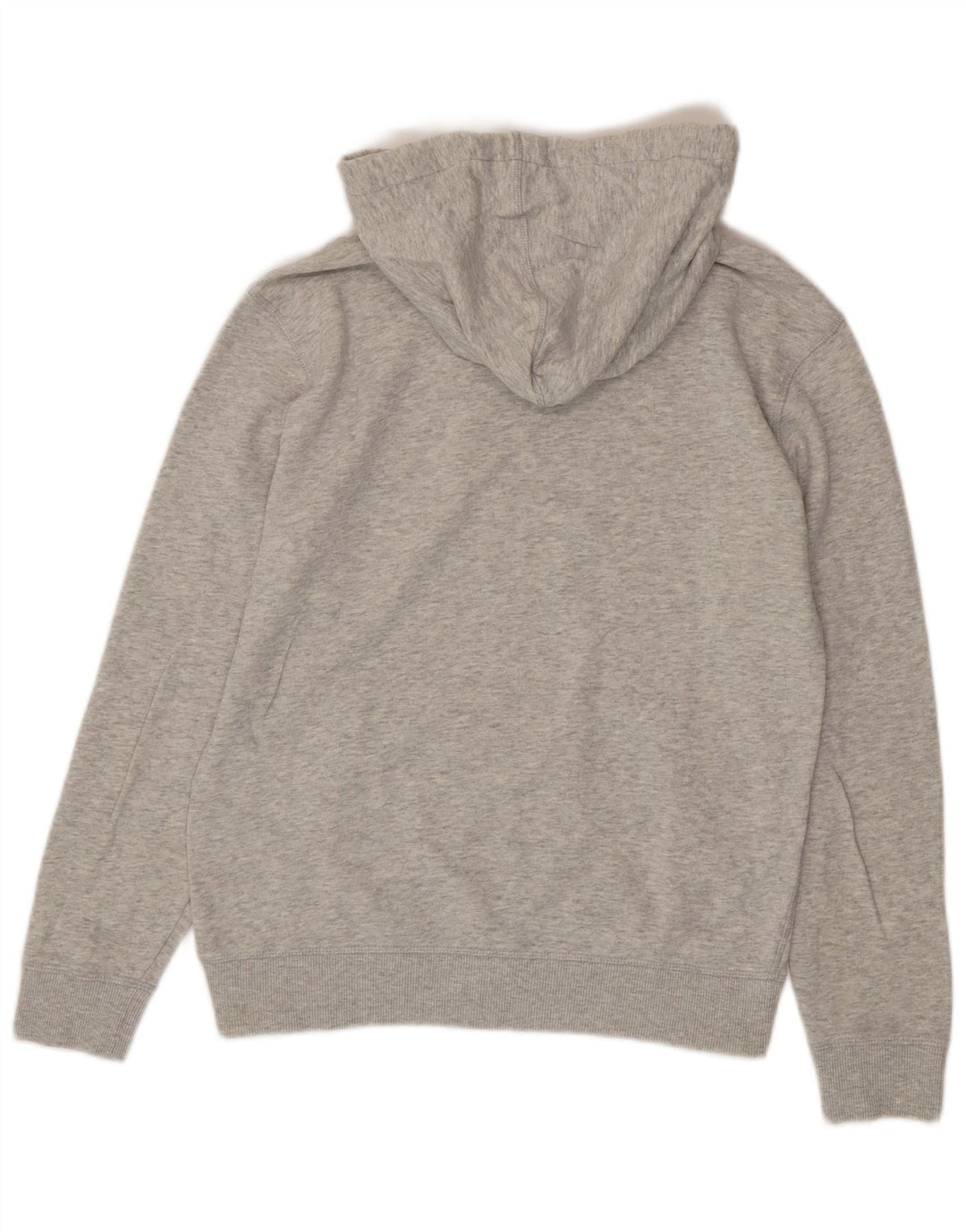LEE Mens Graphic Hoodie Jumper Small Grey Cotton